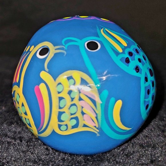 Hand Painted Sugar Skull - Picture 2 of 5